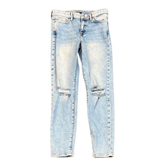 Forever 21 Kids Distressed Jeans Junior 13/14 - Picture 1 of 8